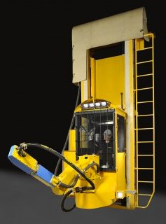 Blastman B16CX is a 7-axis wall-mount robot with control cabin. The robot is designed to replace manual blasting and suits prefectly for non-serial and serial productions. Blast programs for automatic run can be easily made by recording a manual run.