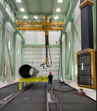 The requirement was to blast clean automatically and completely exterior surfaces and essential interior surfaces of various transformer cases and accessory work pieces with given speed.