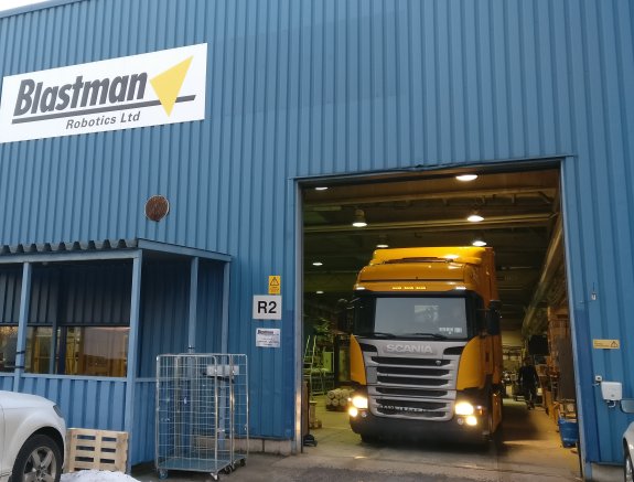 Loading robots to the truck